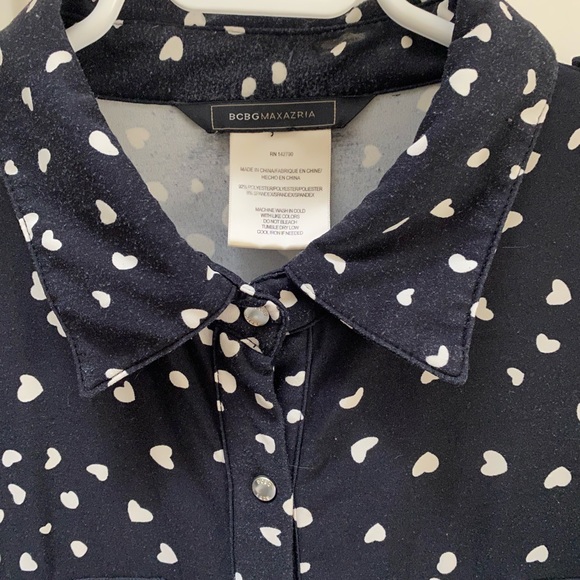 BCBG Hearts Shirt - Picture 2 of 2